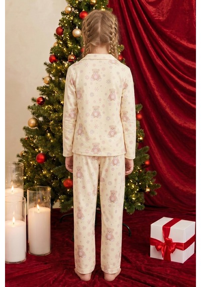 Siyah İnci Yılbaşı Temalı Desenli Termal Kumaşlı Ultra Soft Yumuşak Düğmeli Örme Pijama Takımı 26226817 Açık Sarı Siyah İnci Yılbaşı Temalı Desenli Termal Kumaşlı Ultra Soft Yumuşak Düğmeli Örme Pijama Takımı 26226817 Açık Sarı