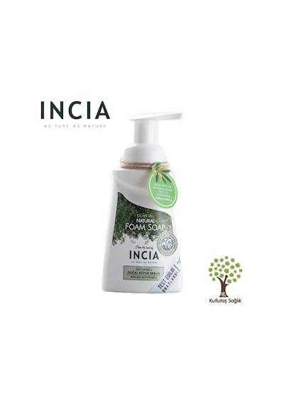 INCIA Doğal Zeytinyağlı Köpük Sabun 200ml