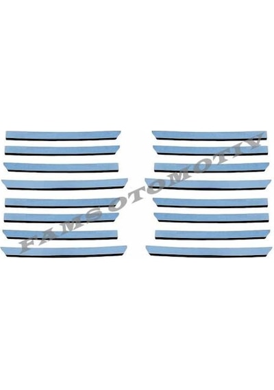 Dodge Nitro Krom Ön Panjur 16 Parça P.Çelik 2006 -2012