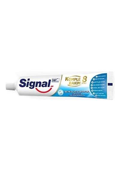 Diş Macunu Komple Bakım 8 Etki Beyazlatıcı Koruma 75 Ml