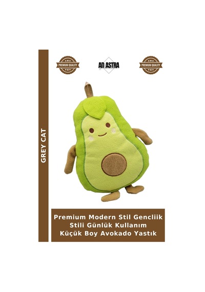 Premium Modern Stil Gencliik Stili Günlük Kullanım Küçük Boy Avokado Yastık Çok Renkli