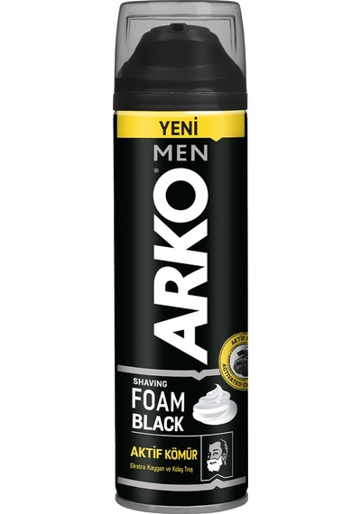 Arko Men Black Serisi Köpük 200 Ml 4 Adet