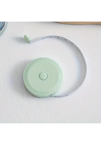 Çekilebilir Ölçüm Mezurası Terzilik Için 2 Adet Yeşil 0 - 300 MM