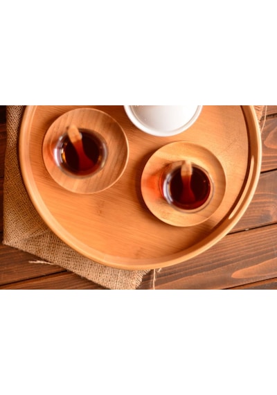 Bambum Carne 30 CM Yuvarlak Tepsi B1052