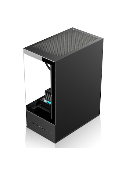 Zoko Smıle Siyah 5x12cm Argb Fanlı Temper Camlı Atx Gaming Kasa