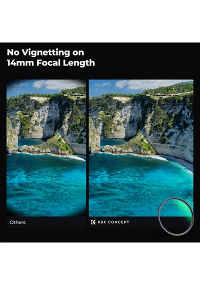 K&f Concept 43mm Nano-x Mcuv Çok Katmanlı 8k Uv Filtre - Ultra İnce