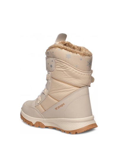 Kids Club Shoes Ndrops-014 İçi Yünlü Unisex Kar Botu Çocuk Bot Bej