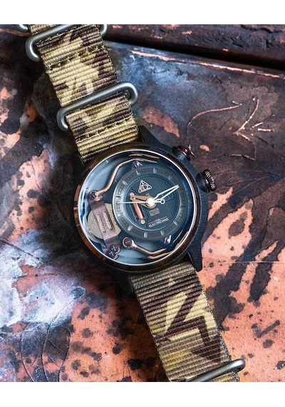 The Electricianz The Mokaz Zz-a1c/02-nfc 45mm Erkek Kol Saati