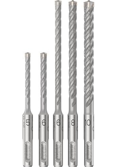 Professional Accessories Sds Plus-5 X: Set 5 Uds: 5, 6, 6, 8, 10 5
