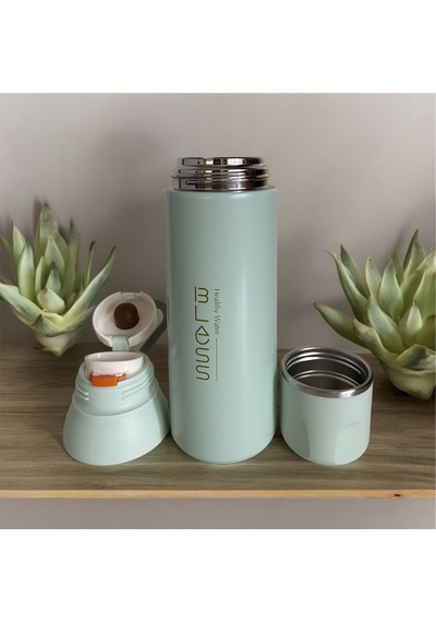 Prettify Yüksek Yalıtımlı Paslanmaz Çelik Bardaklı Sıcak/Soğuk Termos 700 ML
