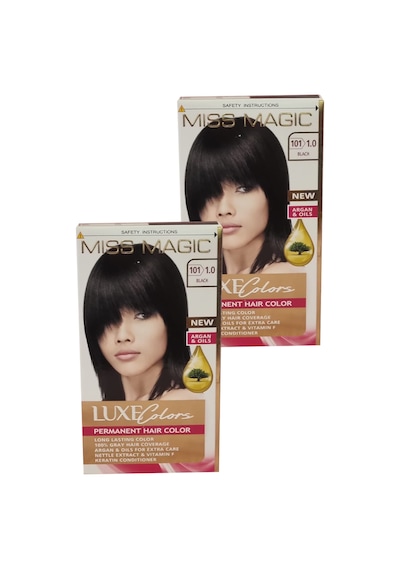 Miss Magic Saç Boyası 1.0 Siyah 2'li