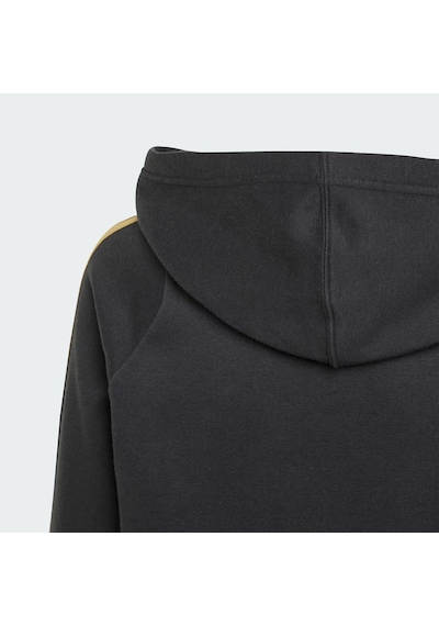 Adidas Messi Hoody Genç Kapüşonlu Sweatshirt Siyah