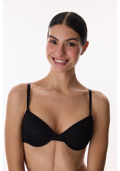 Penti Siyah Daylift Lace Dantel Balenli Sütyen