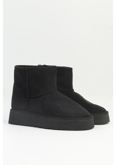 Pierre Cardin Pc-52710 Kadın Siyah Ugg Bot 001