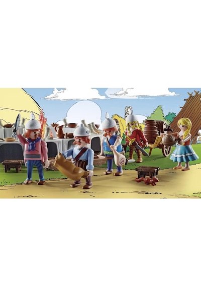 Orjinal Playmobil Asteriks Büyük Köy Festivali Oyun Seti Playmobil 70931