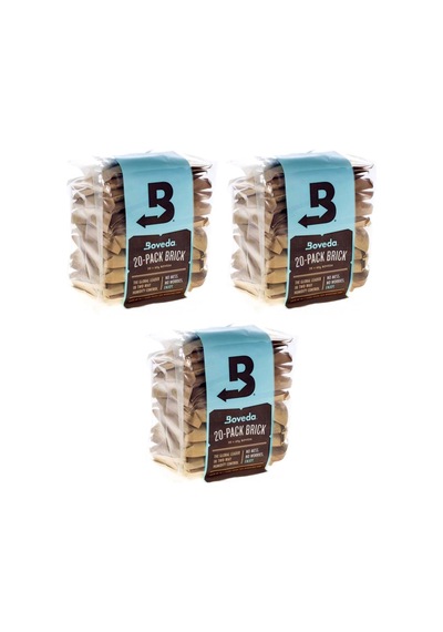 Boveda 72 60 G Humidor Puro Kutusu Nemlendirici 60lı Eco Paket