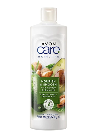 Avon Care Avakado ve Badem Yağı içeren Şampuan ve Saç Bakım Kremi 700 ML