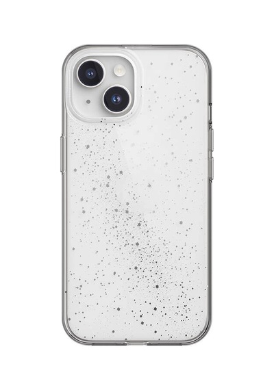 Apple Uyumlu iPhone 15 Kılıf Çift Katmanlı Imd Baskılı Bumper Lisanslı Switcheasy Cosmos Starlight Kapak Renksiz