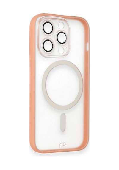 Apple Uyumlu iPhone 14 Pro Kılıf Grand Magneticsafe Kapak - Pembe Diğer