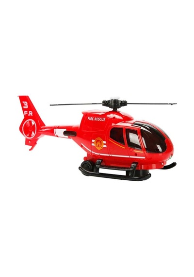 Mey İthalat Sesli Ve Işıklı Projeksiyonlu İtfaiye Helikopteri 30 Cm