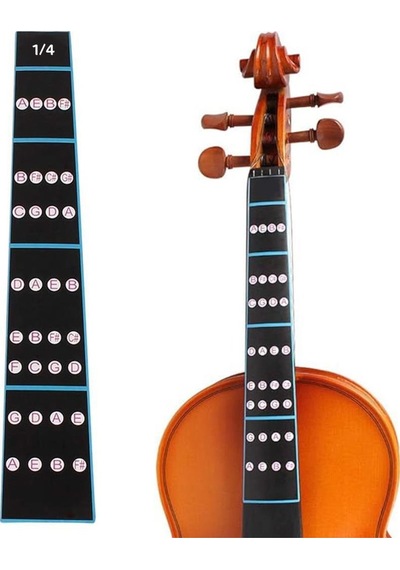 Midex Stcv-114 Kemanlar İçin Nota Sticker Etiket 1/4