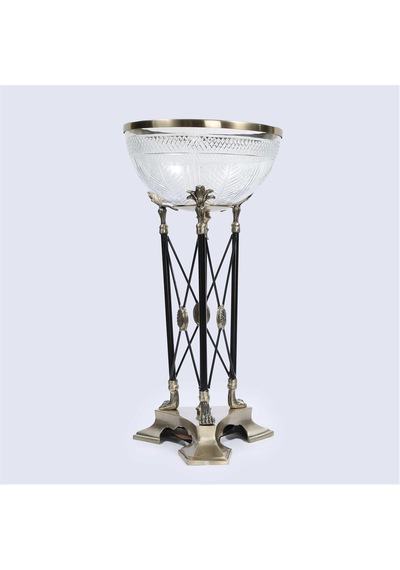 Vitale Metal Cam Ayaklı Meyvelik 30 30 53 Cm