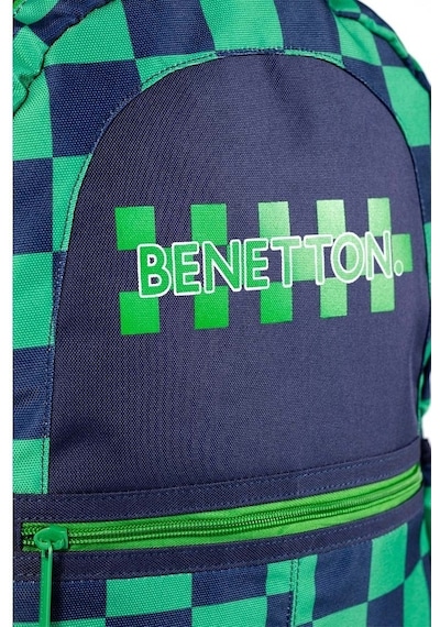 United Colors Of Benetton Unıted Colors Of Benetton Çift Bölmeli Sırt Çantası 03773 Mavi - Yeşil United Colors Of Benetton Unıted Colors Of Benetton Çift Bölmeli Sırt Çantası 03773 Mavi - Yeşil
