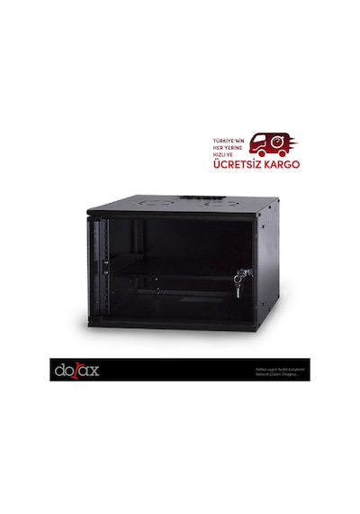 4U Soho Rack Kabinet - Duvar Tipi (500X400)