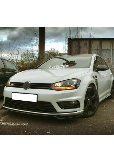 Volkswagen Golf 7 R Tampon Lipi Max Desing Piano Black Abs Plasti