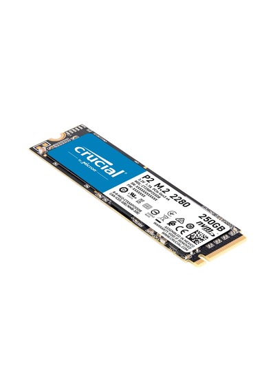 Crucial P2 250 GB CT250P2SSD8 2100-1150 MB/s NVMe PCIe M.2 SSD