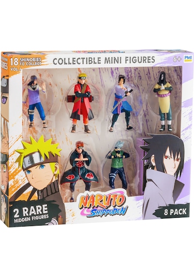 Naruto 8'li Koleksiyon Figür Seti Model 1