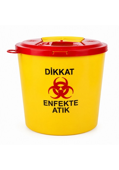 Enfekte Atık Kovası 5lt