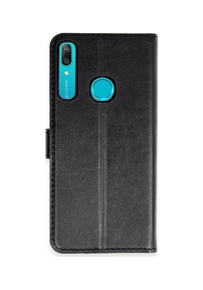 Newface - 61 - Huawei Y6 Prime Kılıf Trend S Plus Kapaklı Kılıf - Csmo-tex - - Siyah