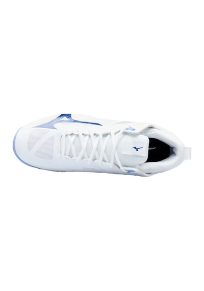 Mizuno Wave Dimension Mıd Unisex Voleybol Ayakkabısı Beyaz / Mavi Çok Renkli