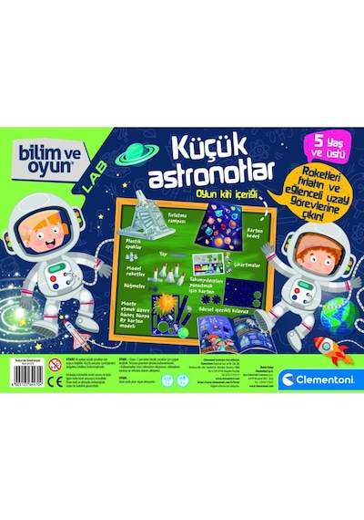 Clementoni - Bilim Ve Oyun - Küçük Astronotlar