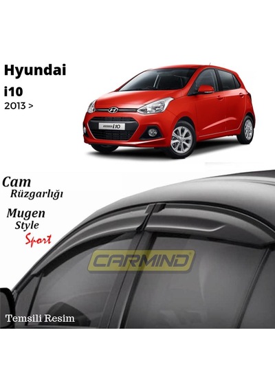 Hyundai I10 Mugen Cam Rüzgarlığı 2013 Sonrası