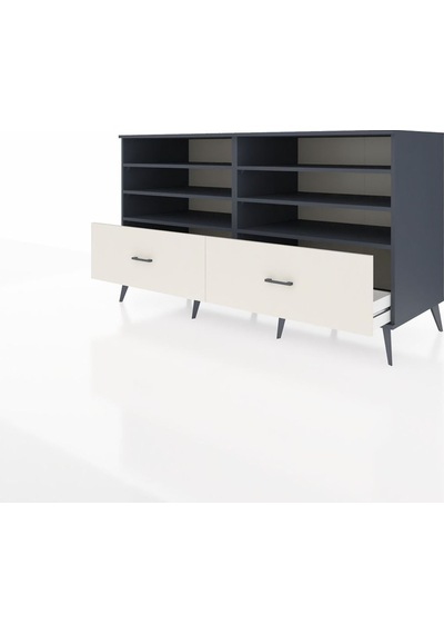Kronos Konsol 6 Raflı 2 Çekmeceli 176x59x99 Antrasit-antrasit/ay Antrasit-antrasit/aytaşı Kronos Konsol 6 Raflı 2 Çekmeceli 176x59x99 Antrasit-antrasit/ay Antrasit-antrasit/aytaşı
