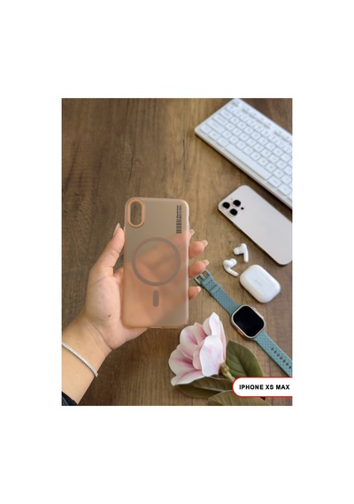 İphone Xs Max Magsafe Uyumlu Mat Sert Klein Kılıf Siyah