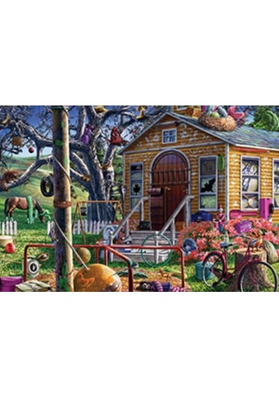Ks Puzzle 1000 Parça Lonely House Yalnız Ev
