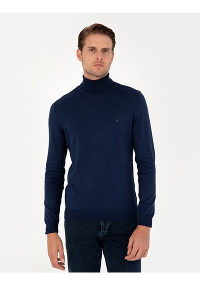 Pierre Cardin Erkek Açık Lacivert Kazak /triko 50296602-vr059 Açık Lacivert