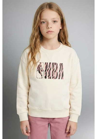 Defacto Kız Çocuk Nba Oversize Geniş Kalıp Bisiklet Yaka Sweatshirt F3419a825auer99 Ekru-er99 Defacto Kız Çocuk Nba Oversize Geniş Kalıp Bisiklet Yaka Sweatshirt F3419a825auer99 Ekru-er99