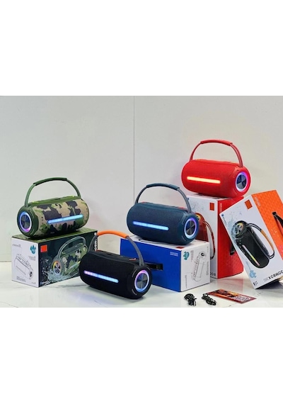 Torima Booms Box 360 Taşınabilir Rgb Ledli Bluetooth Hoparlör