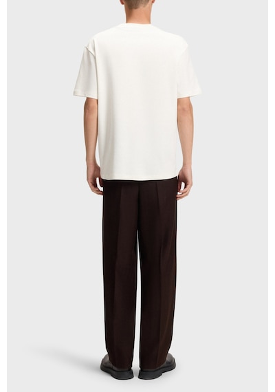 Hugo Erkek T Shirt 50505201 103 Beyaz Beyaz