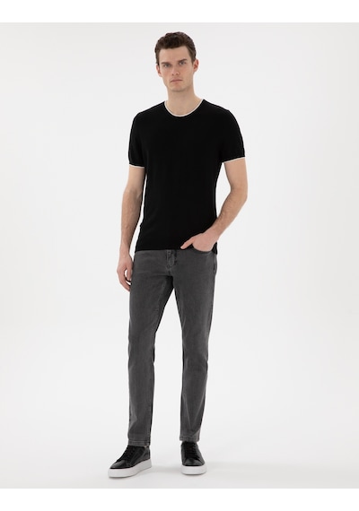 Pierre Cardin Erkek Siyah Kazak /triko 50307401-vr046 Siyah