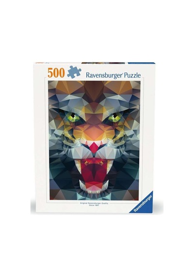 500p Puzzle Köşeli Aslan, Yapboz