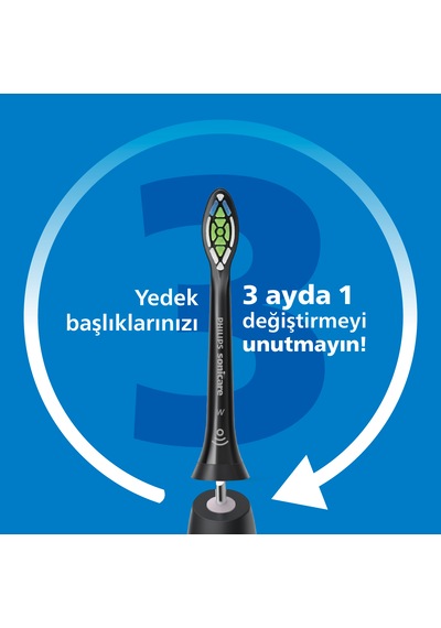 Philips Sonicare HX6062/88 - Optimal White Sonic Şarjlı Diş Fırçası Yedek Başlığı 2'li