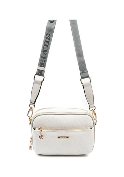 Silver & Polo Silver Polo Kadın Çapraz Çanta Sp1162-m46 Beyaz-açık Gri