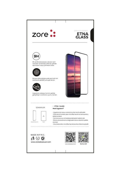Apple Uyumlu iPhone 14 Plus Zore Etnaa Cam Ekran Koruyucu 555318340