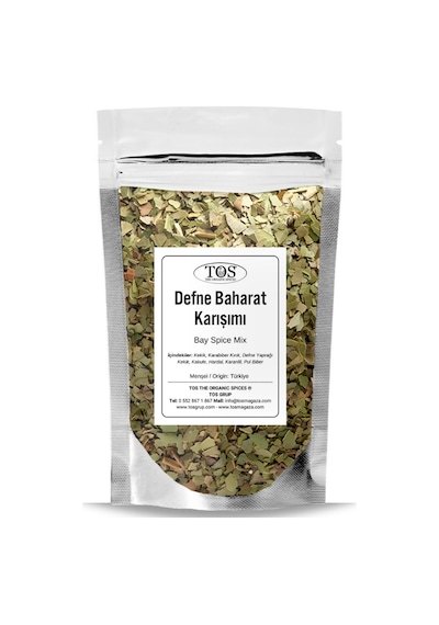 Tos The Organic Spices Defne Baharat Karışımı 250 G