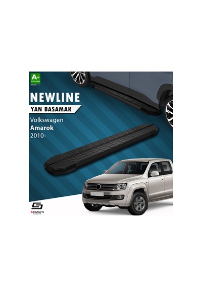 S-dizayn Vw Amarok Newline Siyah Yan Basamak 203 Cm 2010 Üzeri N11.16676
